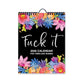 🏆Christmas Pre Sale 49% OFF - Here We F*cking Go Again: 2026 Swear Calendar for Tired-Ass Women
