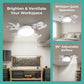 🏆LAST DAY SALE 50% OFF!!❄Aerolux™ Ceiling Fan Light – 2-in-1 Silent LED with Remote 🌬️💡  Energy-Efficient Airflow & Dimmable Lighting for Bedrooms, Living Rooms & Conservatories 🏡✨