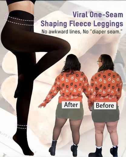 🖤LAST DAY SALE 70% OFF!!⚡50K+ SOLD!❄️Magic Leggings | One Seam + Compression Band Design