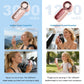 ❄️Mini Handheld Fan with LED Display👍5-Speed Turbo Pocket size Fan✨USB Rechargeable, High-Speed Cooling for Travel & Makeup