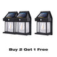 💡50% OFF NOW!🔥Motion Sensor Solar Wall Light, IP65 Waterproof Solar Lantern Wall Lamp, 3 Lighting Modes, Auto On/Off, Bright Warm Light for Garden, Patio, Porch & Pathway