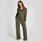 ⏳LAST DAY SALE 50% OFF!!☁️Women's 2 Piece Sets Outfits Casual Long Sleeve Sweatsuits Sets