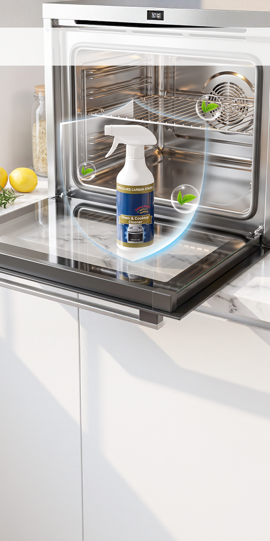 Lining-safe oven care