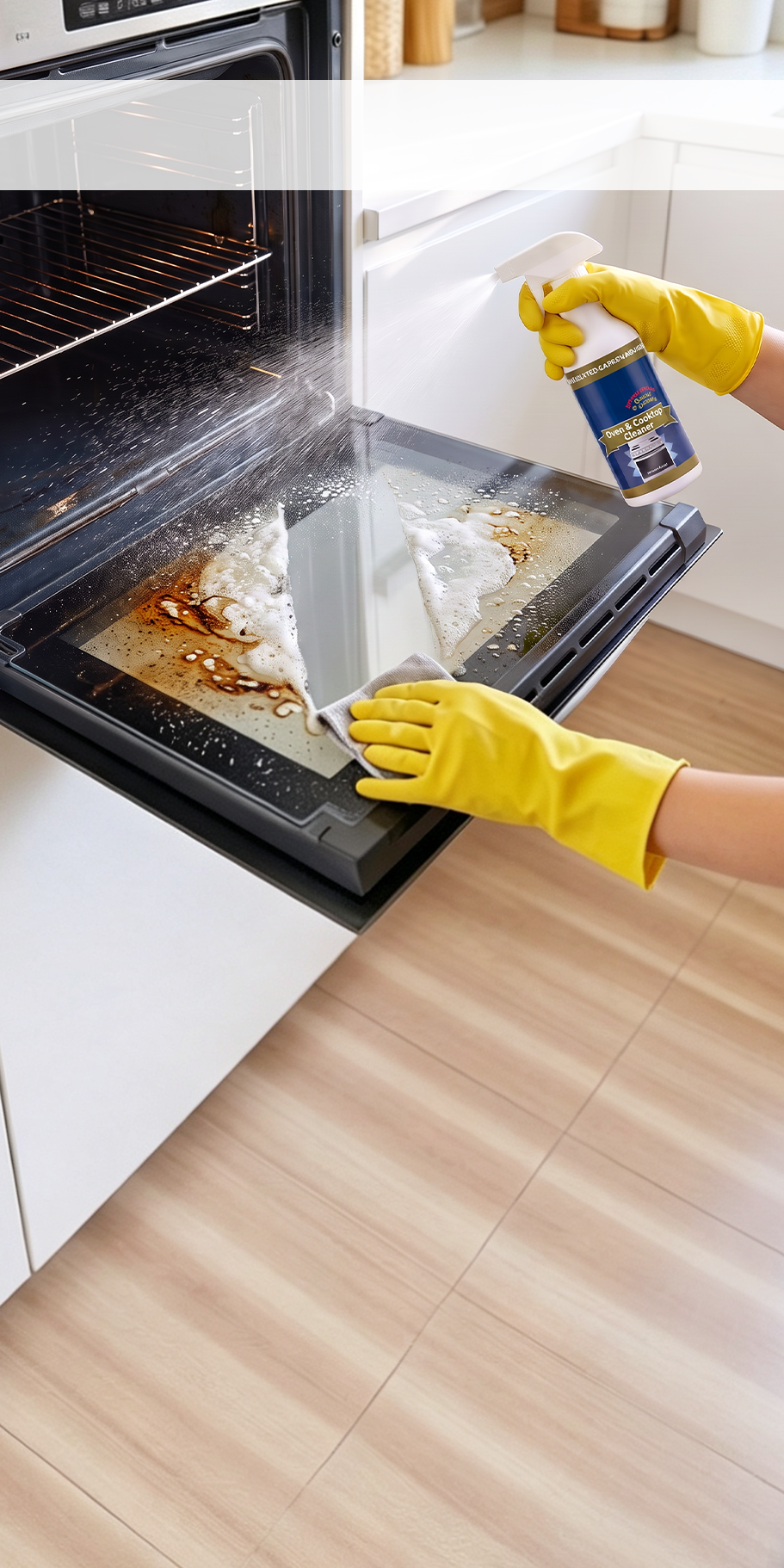 Oven glass refresh