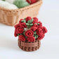 🌹Handmade Crochet Flower Coaster