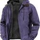 Men's Windproof Outdoor Jacket with Detachable Hood