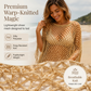 🏖️LAST DAY SALE ONLY ￡9.99!!🔥JCUK Summer Metallic Crochet Cover-Up – Lightweight, Flowy & Effortlessly Stylish 🌊☀️