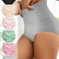 Women's Floral Lace High Waist Hip Lifting Cotton Briefs (3 Pack / 6 Pack)