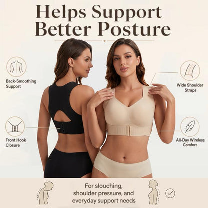 ⏳LAST DAY SALE ONLY 7.99!!⚡AlignLift Posture-Perfect Wireless Bra – All-Day Comfort, Breathable & Summer-Ready 💕