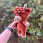 🎅Christmas Sale 50% OFF!!🎄🔥Crochet Highland Cow Amigurumi Pattern🐮- DIY Kit & Finished Plush