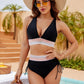 ⏳Last Day Promotion 60% OFF⛱️2026 High Waisted Tummy Control Color Block Bikini Sets