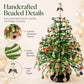 ⏳LAST DAY SALE ONLY ￡6.99!🎄✨ DIY Beaded Christmas Tree Kit – 🎅Create Your Own Sparkling Holiday Decoration