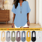 ⏳LAST DAY SALE: ONLY ￡11.99!!✨👚Women's Plain Short Sleeve Blouse, Casual Solid Color Top for Daily Wear