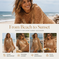 🏖️LAST DAY SALE ONLY ￡9.99!!🔥JCUK Summer Metallic Crochet Cover-Up – Lightweight, Flowy & Effortlessly Stylish 🌊☀️