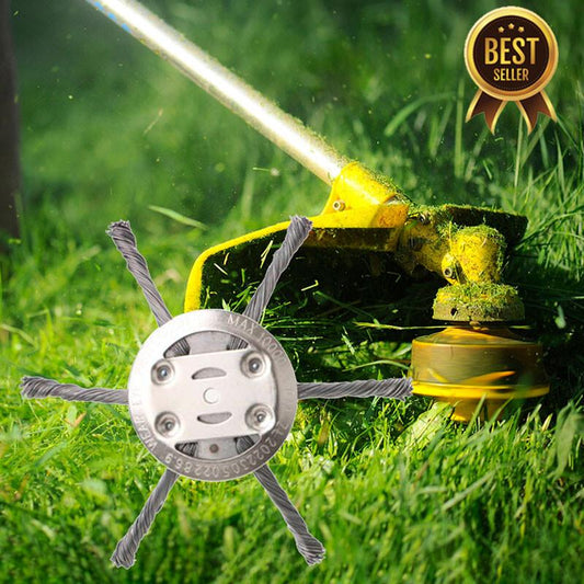 ✨Last Day Promotion 50% OFF✨6 inch Steel Wire Brush Cutter Trimmer Head