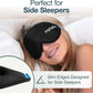 ⏳LAST DAY SALE ONLY ￡7.99!!🌙 MyHalos 3D Blackout Sleep Mask – Zero Eye Pressure & Lash-Friendly | Lightweight, 100% Light-Blocking Eye Mask for Deep, Undisturbed Sleep 😴