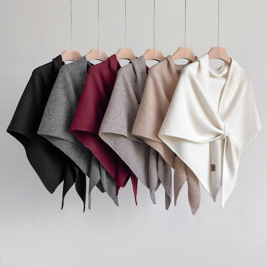 💖Last Day Surprise price ￡9.99!!💖Women's Solid Color Wool Blend Shawl🏆50K+ SOLD! Almost Gone✨✨