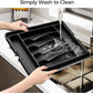 🔥LAST DAY SALE 50% OFF!!🔥Large Silverware Drawer Organizer Expandable Utensil Tray for Kitchen