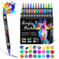 🎅Christmas Sale 50% OFF!!🎄🔥Dual Tip Acrylic Brush Marker Pen