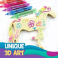 🎉Christmas Pre-Sale for only £6.99!!🖍️🎁Magic Puffy Bubble Pens, Heat Activated Popcorn Pens DIY 3D Art Marker for Kids Crafts