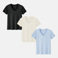 🔥Last Day - BUY 1 GET 3 PACKS!!🔥Womens 3 Pack T-Shirts Basic Short Sleeve V Neck Tops