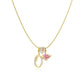 💖Last Day 49% OFF✨3-Layering Initial A-Z Letter Pendant Necklaces🎀