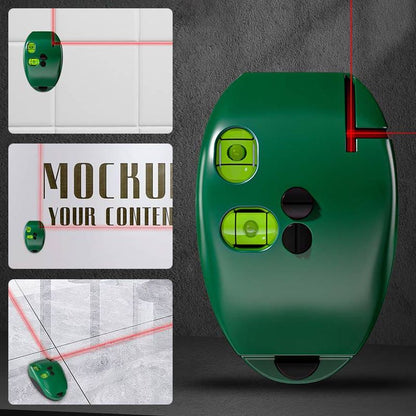 📐🔥LAST DAY SALE ONLY ￡7.99!!🔴90° Right Angle Laser Level – Infrared Precision Laser Line Tool, Bright Visible Beam, Compact Durable Layout Marker for Tile Laying, Shelf Mounting & Home DIY Projects