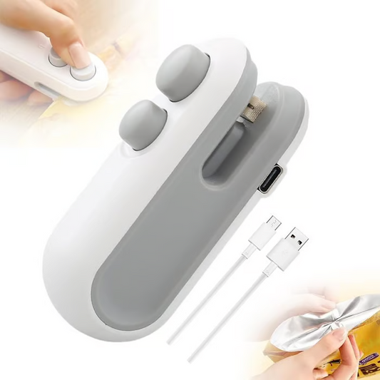 ⏳BLACK FRIDAY SALE: ￡5.99!!🔥Rechargeable 2-in-1 Bag Sealer & Cutter🎁