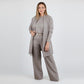 🌸Spring Limited Sale 50% Off!!🌸Elegant Longline Cardigan & Top & Pants 3-Pieces Set🔥