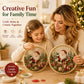 🎄LAST DAY SALE ONLY ￡9.99!!☃️✨ Four Seasons & Holiday Pearl Art Hanging Wreath Kit💎Luxury Flocked Canvas with Scratch-Resistant Non-Fading Pearl Beads DIY Handmade Seasonal Decor 🌸🌻🍂🎄