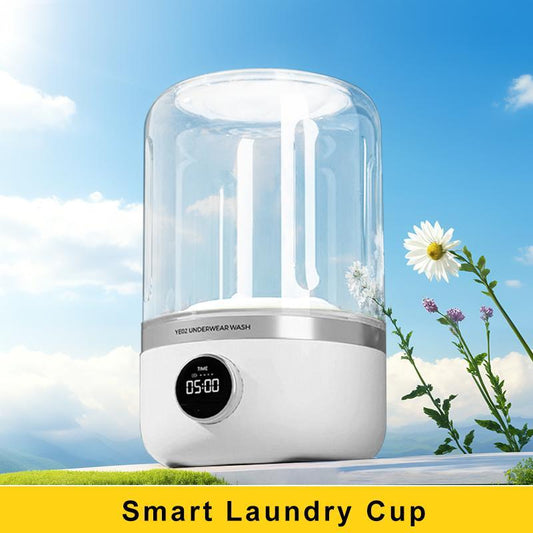 🎁Limited Sale 50% OFF🎁Free your hands.🥰Wireless Charging Mini Washing Machine