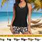 🏖️LAST DAY SALE 49% OFF with FREE GIFT🎁🔥Aqua Eve Modest Swim Set🩱Full-Coverage Tankini + Boyshorts with Pockets | Sun-Safe UPF 50+ ☀️🛡️ | Perfect for Beach Days 🌊🇬🇧