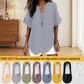 ⏳LAST DAY SALE: ONLY ￡11.99!!✨👚Women's Plain Short Sleeve Blouse, Casual Solid Color Top for Daily Wear