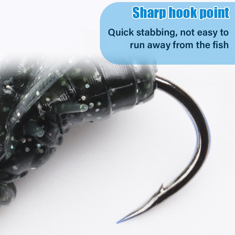 🔥Last Day Promotion 49% OFF🔥 - Simulated Flies Fishing Attractor Bait Hook-10