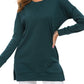 🍂Autumn Hot Sale 49% OFF🔥Women's Long Sleeve Side Slit Loose Tops