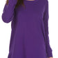 🍂Autumn Hot Sale 49% OFF🔥Women's Long Sleeve Side Slit Loose Tops