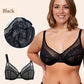 💖LAST DAY 50% OFF💖Plus Size Ultra-Comfort Breathable Full Coverage Lace Bra💐FREE SHIPPING TODAY ✈