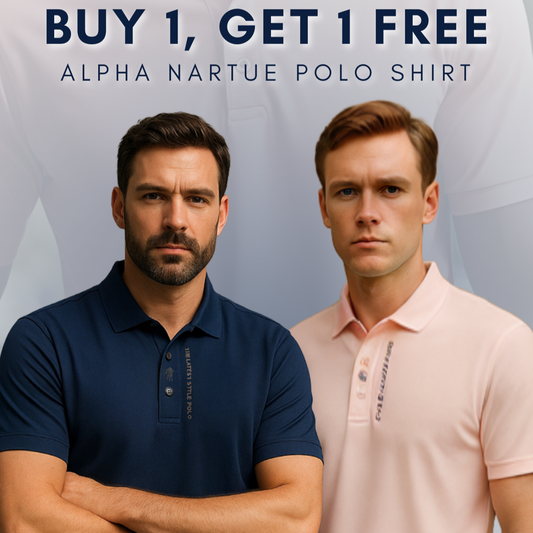 🔥Father's Day Promotion - Buy 1 Get 1 Free!!🏆Alpha Nartue Club Polo Shirt🐎