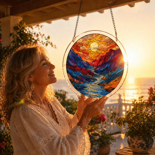 🔥LAST DAY SPECIAL PRICE: ONLY ￡10.99!! ☀️🛍️Acrylic Jigsaw Puzzle Suncatcher 80 Pieces