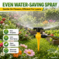 ⏳LAST DAY SALE ONLY ￡6.99!!🏡✨360° Rotation Auto Irrigation System Garden Lawn Sprinkler Patio
