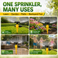 ⏳LAST DAY SALE ONLY ￡6.99!!🏡✨360° Rotation Auto Irrigation System Garden Lawn Sprinkler Patio