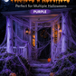 ⏰Limited Offer 50% OFF!🔥Halloween Scary Party Decoration Spiders & Stretchy Cobweb