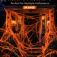 ⏰Limited Offer 50% OFF!🔥Halloween Scary Party Decoration Spiders & Stretchy Cobweb