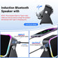 ⏳LAST DAY SALE ONLY ￡13.99!!✨🎅📱 5-in-1 Wireless Speaker Stand – Induction Audio & Phone Holder 🎵💡