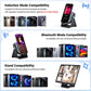 ⏳LAST DAY SALE ONLY ￡13.99!!✨🎅📱 5-in-1 Wireless Speaker Stand – Induction Audio & Phone Holder 🎵💡