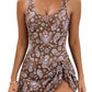 🏖️LAST DAY SALE: ONLY ￡12.99!!🌊Women's One Piece Tummy Control Tie Knot Swimsuit👙