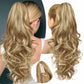 🥳2026 HOT SALE🥳💞50K+ SOLD!💜✨ 50% OFF! Clip-on Wavy Ponytail Extension – Natural big waves, tangle‑free & heat‑resistant. Instant volume in seconds! 🦚🎀