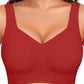 🏆LAST DAY SALE 50% OFF 🔥OEAK Women Jelly Bras Wirefree Full Coverage No Underwire Everyday Bras Comfortable Wireless Padded Tshirt Bra👍