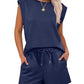 💕2025 Hot Sale 49% OFF🔥2025 New Women's  Sleeveless Top & Wide-Leg Pants 2-Piece Set