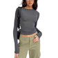 🏆Limited Sale 49% OFF🔥Women’s Basic Slim Open Navel T-shirt